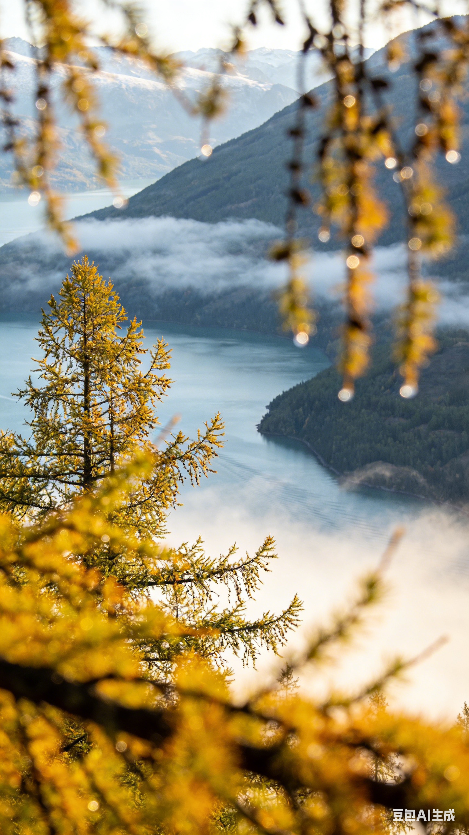 糖心vlog旅游 - 沉浸式旅拍川西环线场景，分镜脚本设计呈现的自然风景
